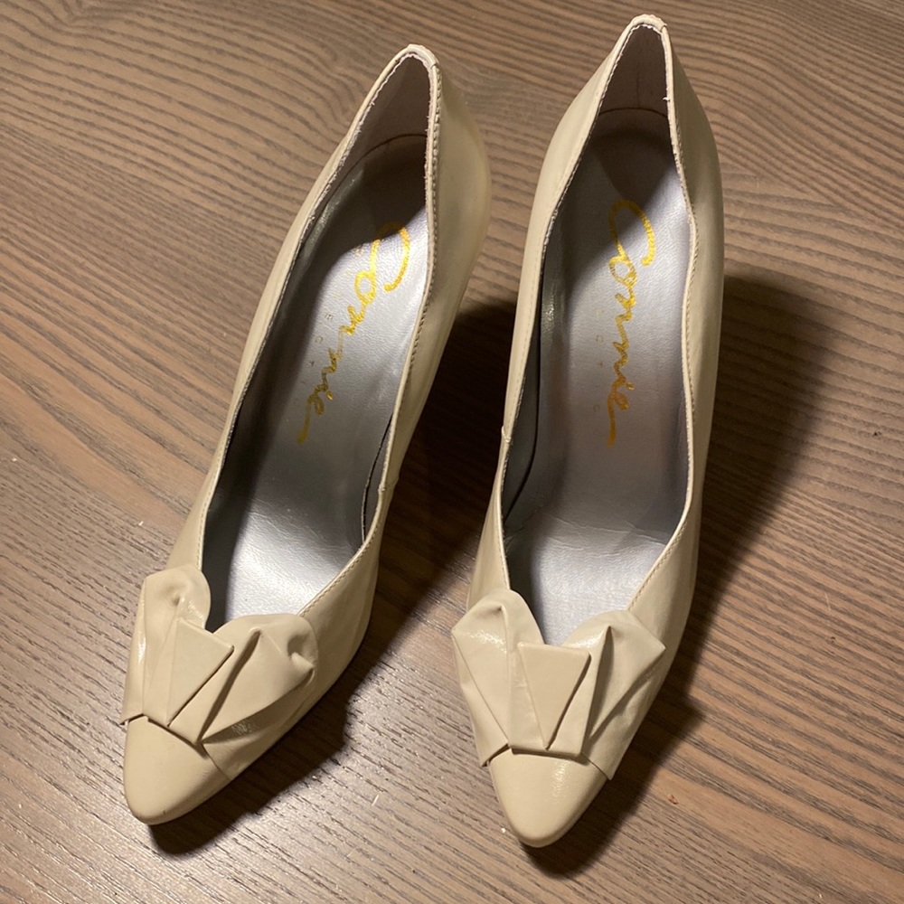 Vintage Connie Leather Heel- Made in Brazil